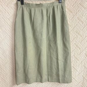Chic Olive Women's Pencil Skirt